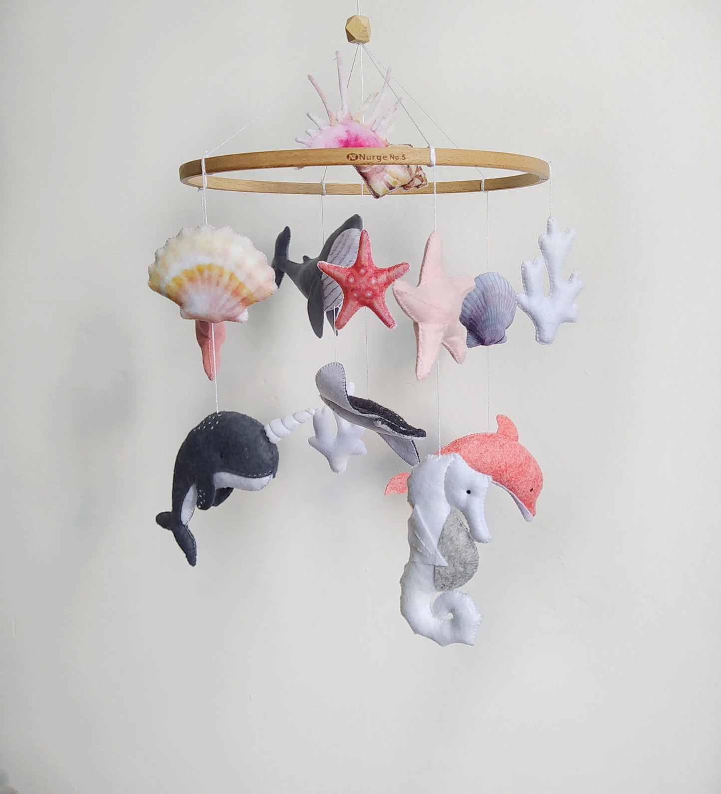 Ocean baby mobile, Nautical mobile for nursery, Baby shower gift