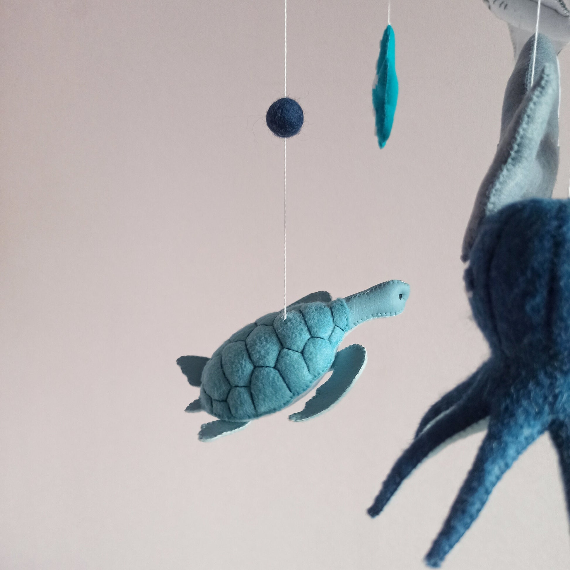 Ocean baby mobile for nursery, Sea creatures mobile crib, Baby shower gift