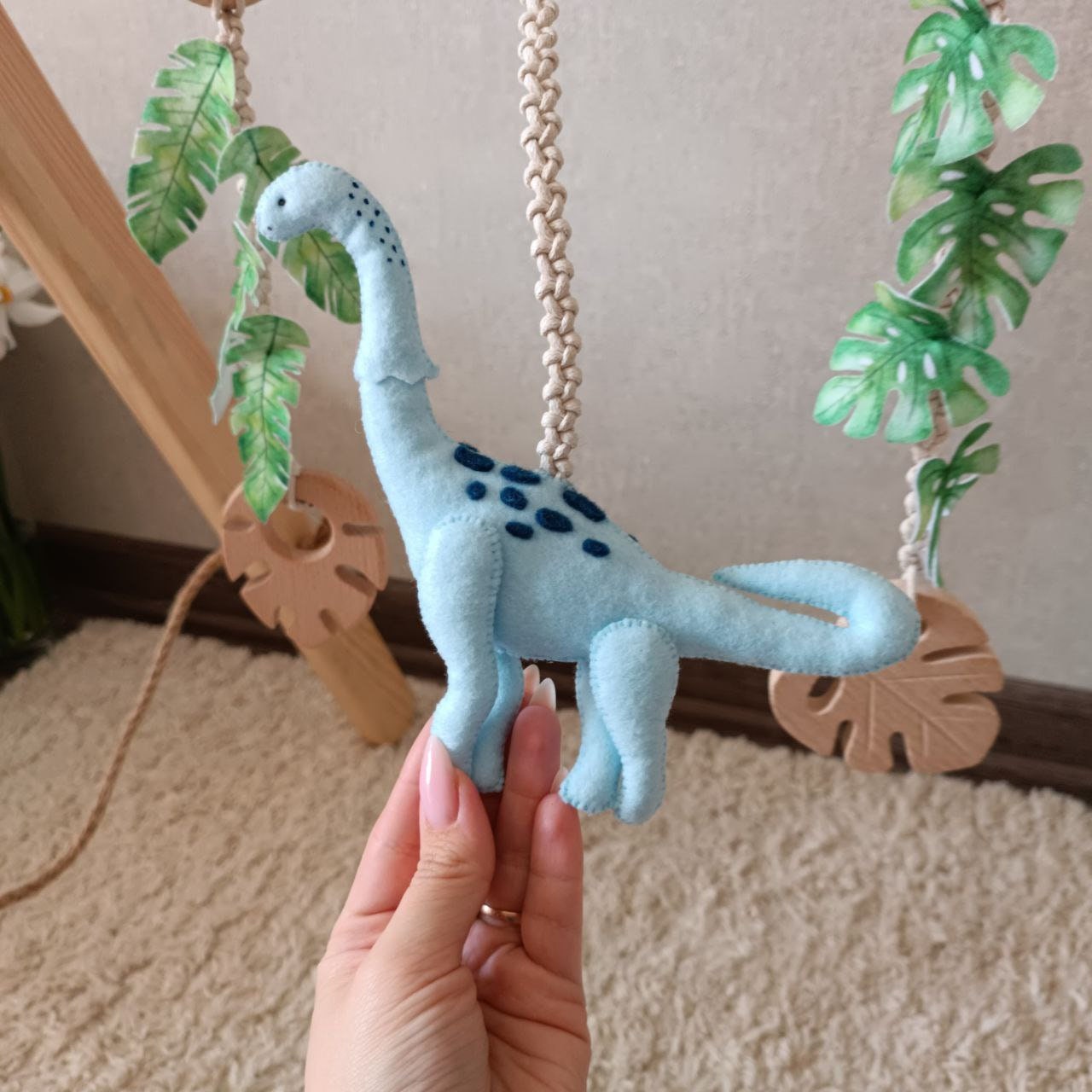 Dinosaur play gym toy, Activity centre toys, Baby shower gift